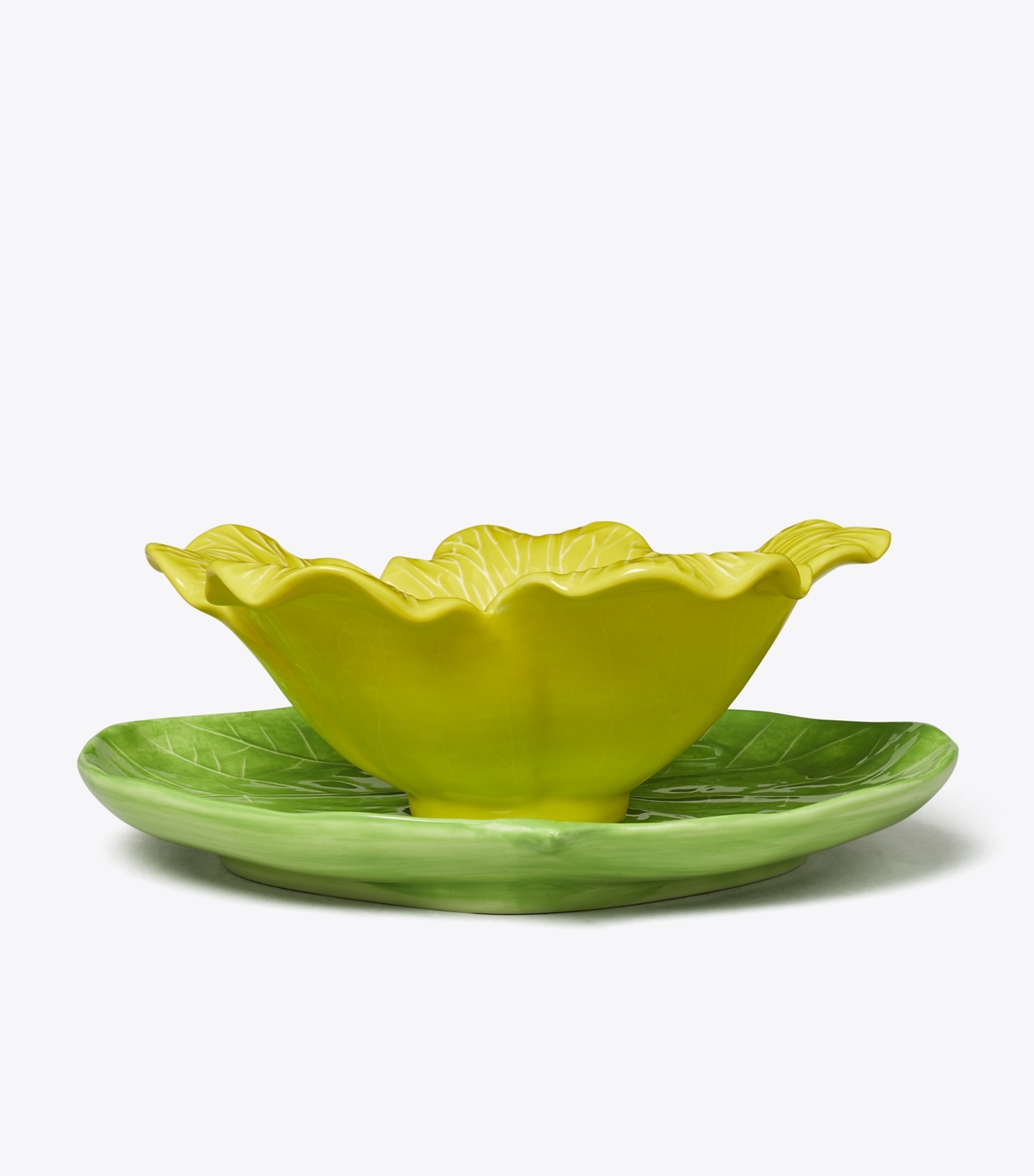 Lily Pad Bowl And Plate Set