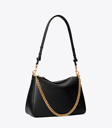 Tory Burch designer shoulder bags Limited-Edition Chain Shoulder Bag in Black angle