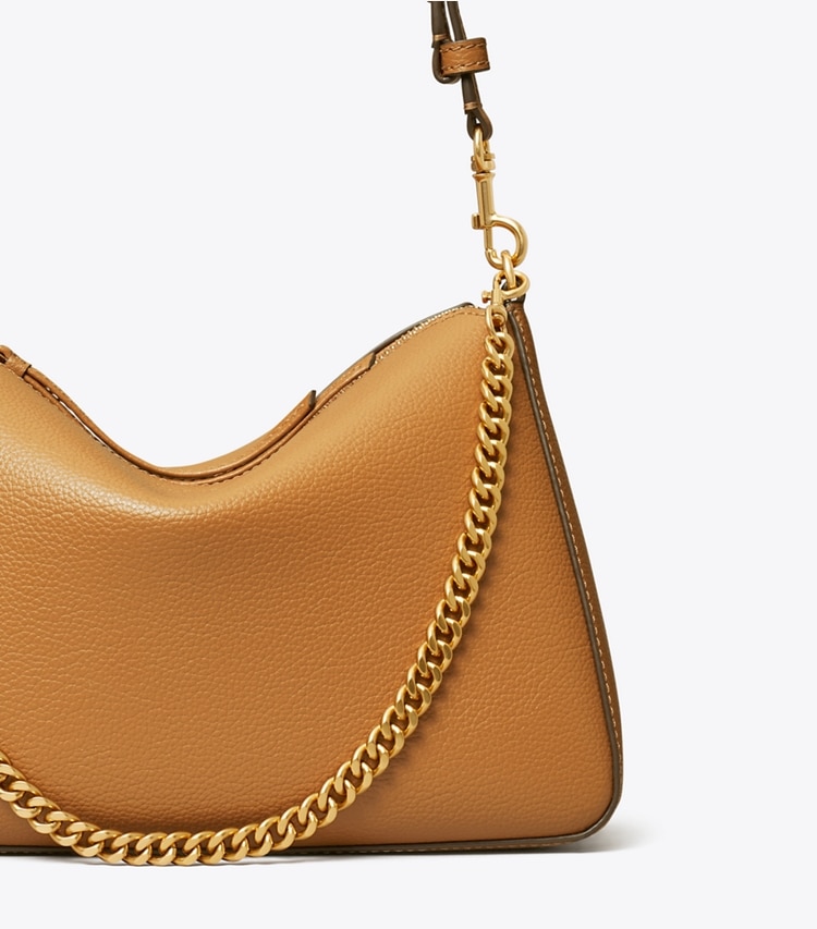 Tory Burch designer shoulder bags Limited-Edition Chain Shoulder Bag in Autumn Brown detail