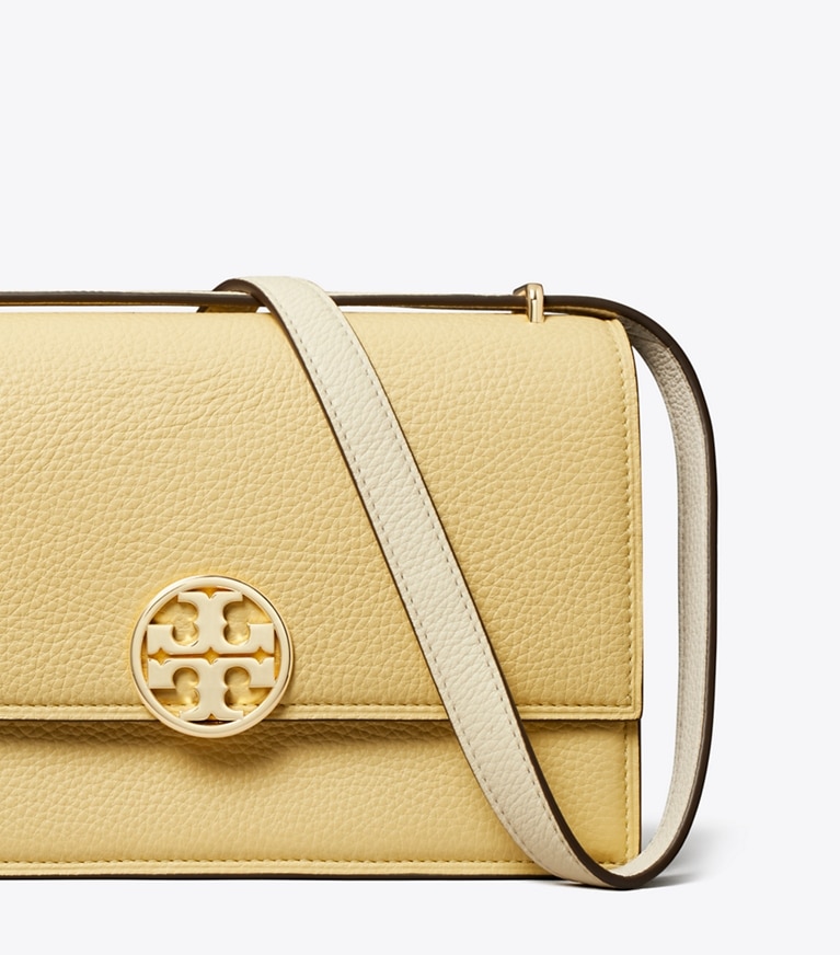 Tory Burch designer shoulder bags Limited-Edition Colorblock Shoulder Bag in Light Honey angle