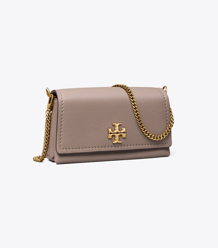 Tory Burch designer crossbody bags Limited-Edition Mini Bag in Silver Maple angle