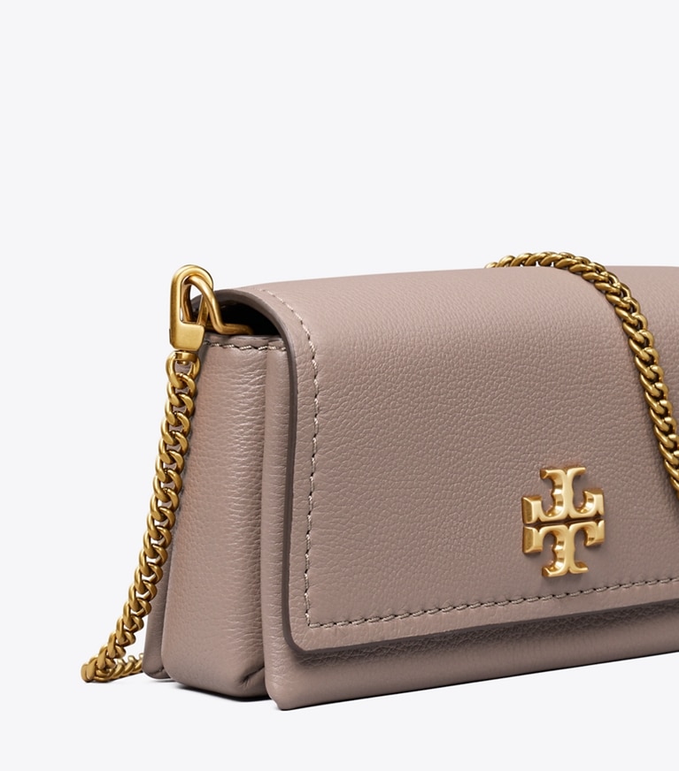 Tory Burch designer crossbody bags Limited-Edition Mini Bag in Silver Maple angle