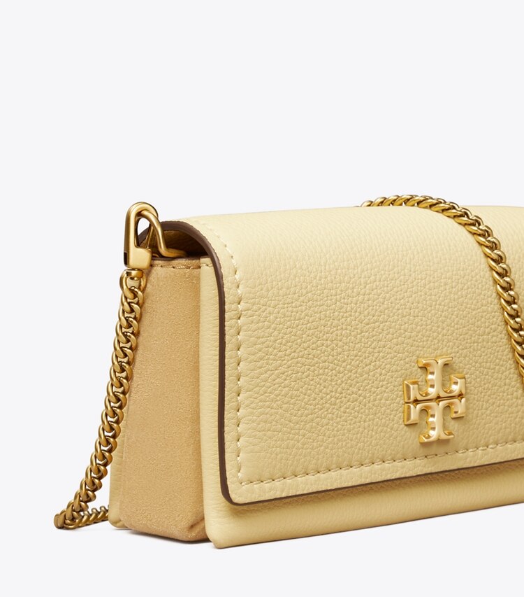 Tory Burch designer crossbody bags Limited-Edition Mini Bag in SWEET CORN detail