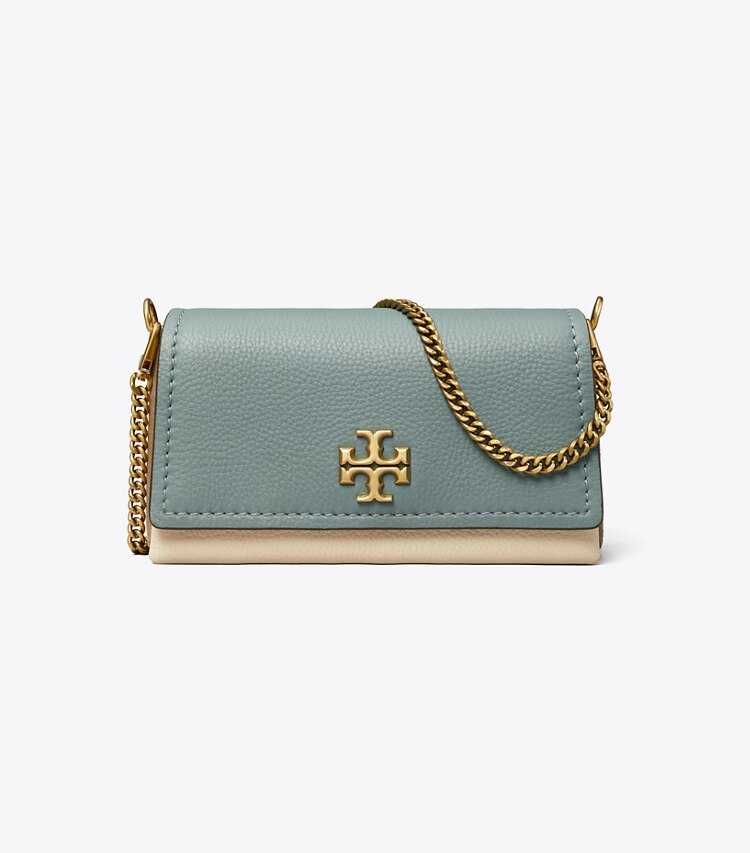 Tory Burch designer crossbody bags Limited-Edition Mini Bag in ARCTIC / BRIE / PEBBLESTONE front