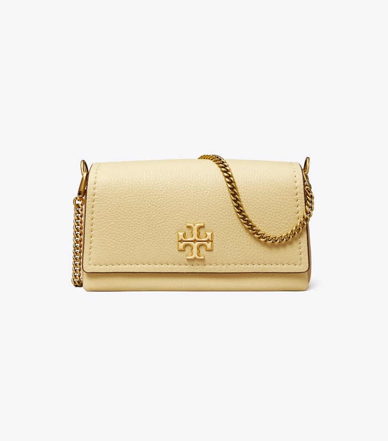 Tory Burch designer crossbody bags Limited-Edition Mini Bag in SWEET CORN angle