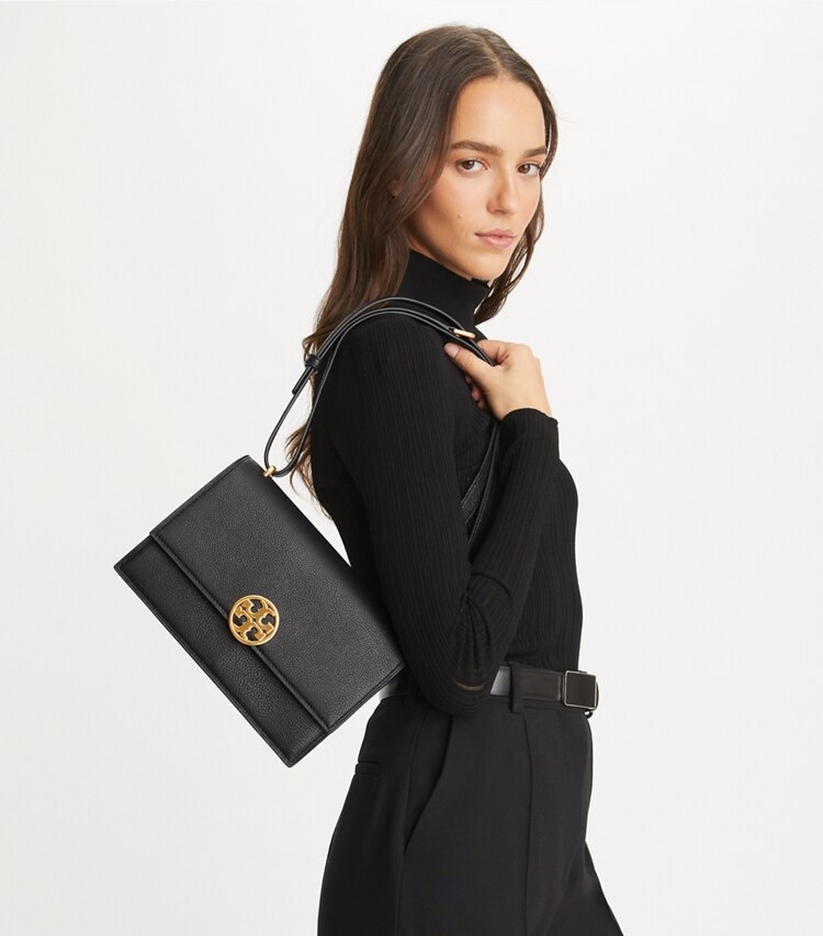 Tory Burch designer shoulder bags Limited-Edition Shoulder Bag in Black accessory on model