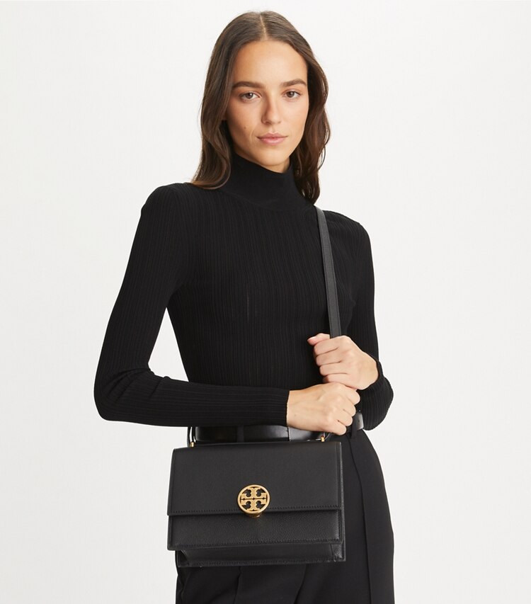 Tory Burch designer shoulder bags Limited-Edition Shoulder Bag in Black additional on model