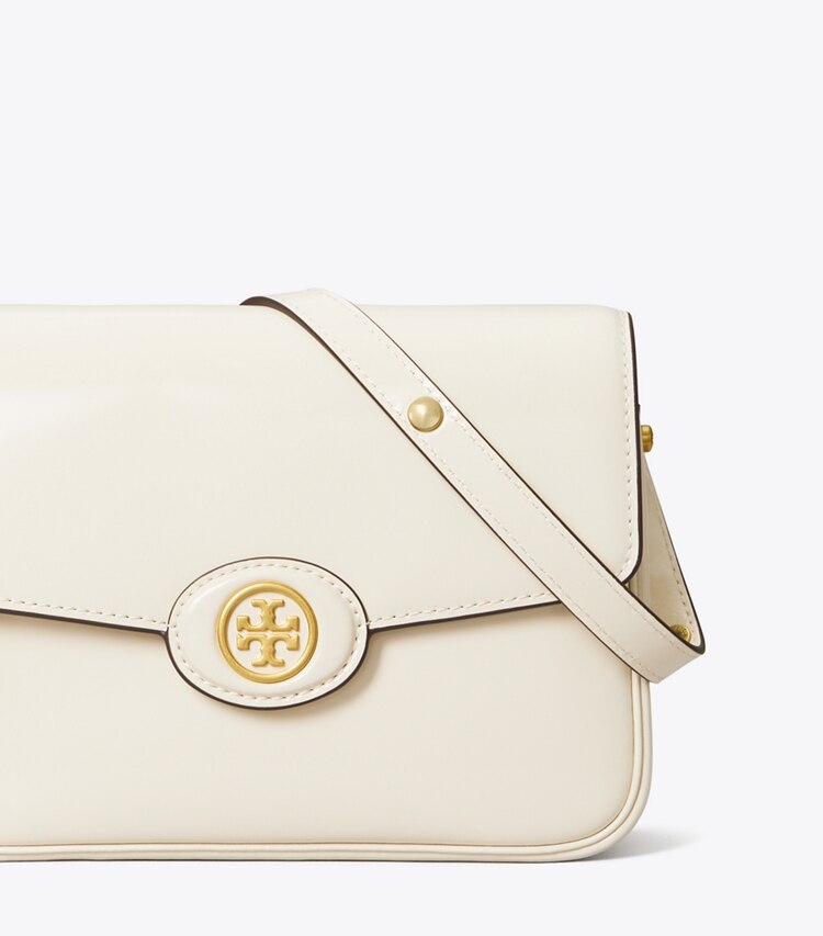 Tory Burch designer ショルダーバッグ ロビンソン スパッツォラート ショルダーバッグ in SHEA BUTTER ディテール