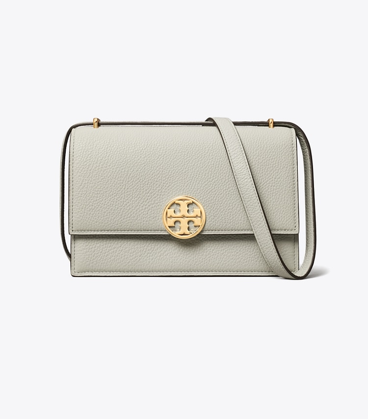 Tory Burch designer shoulder bags Limited-Edition Shoulder Bag in Feather Gray front