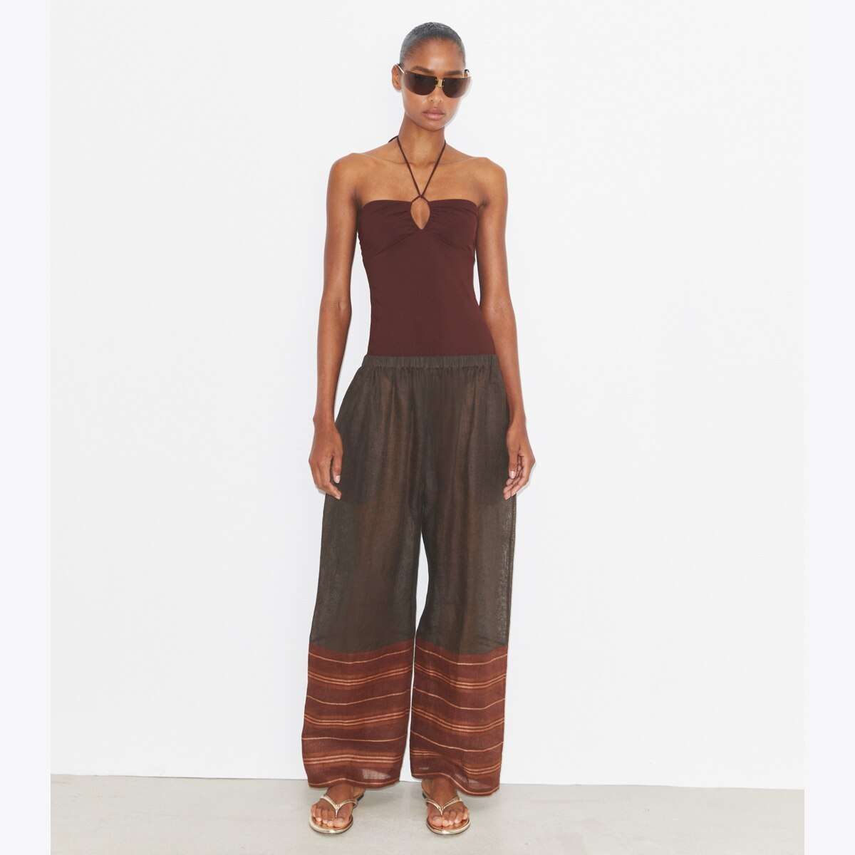 LINEN BEACH PANT - thumbnail 2