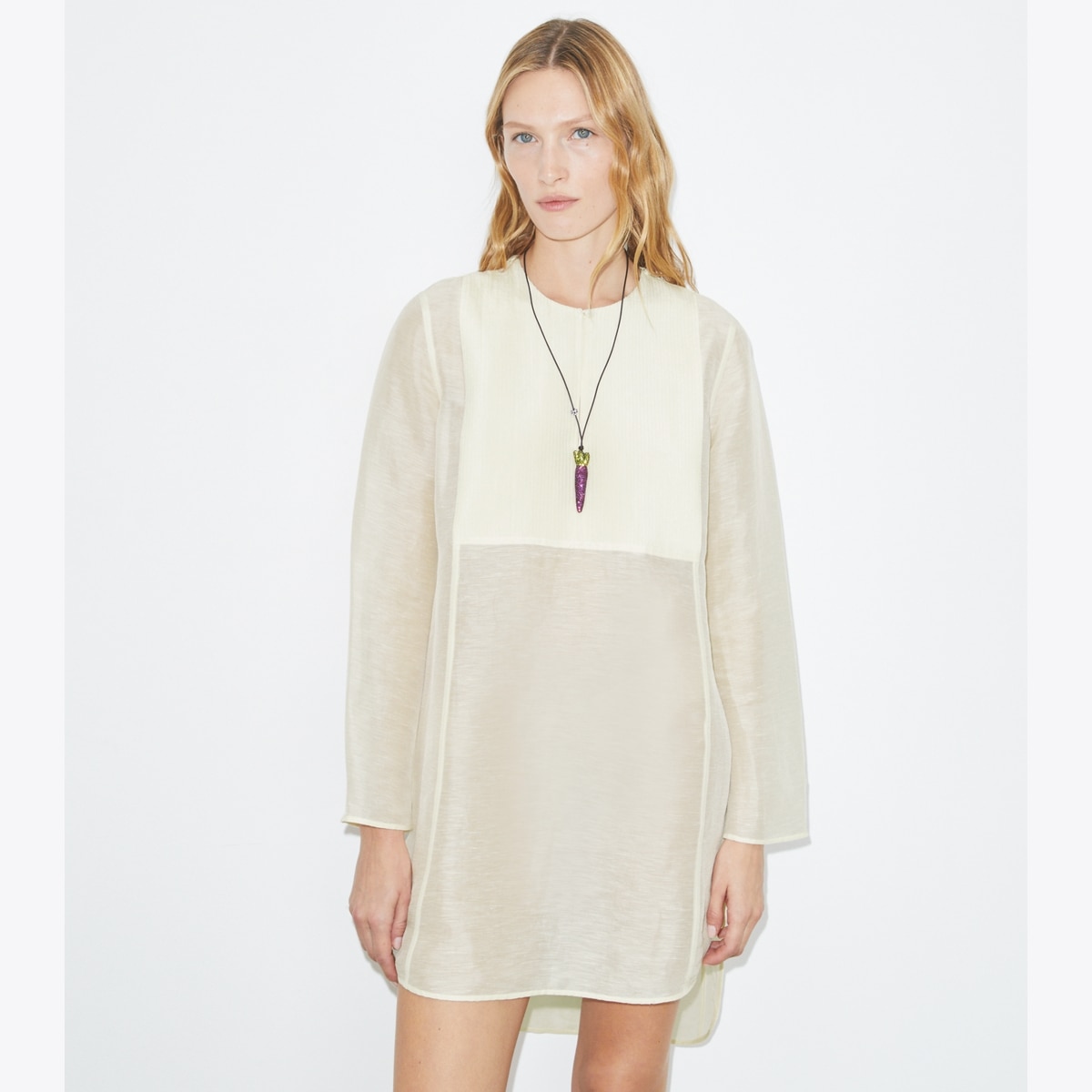 LINEN TUNIC - thumbnail 2