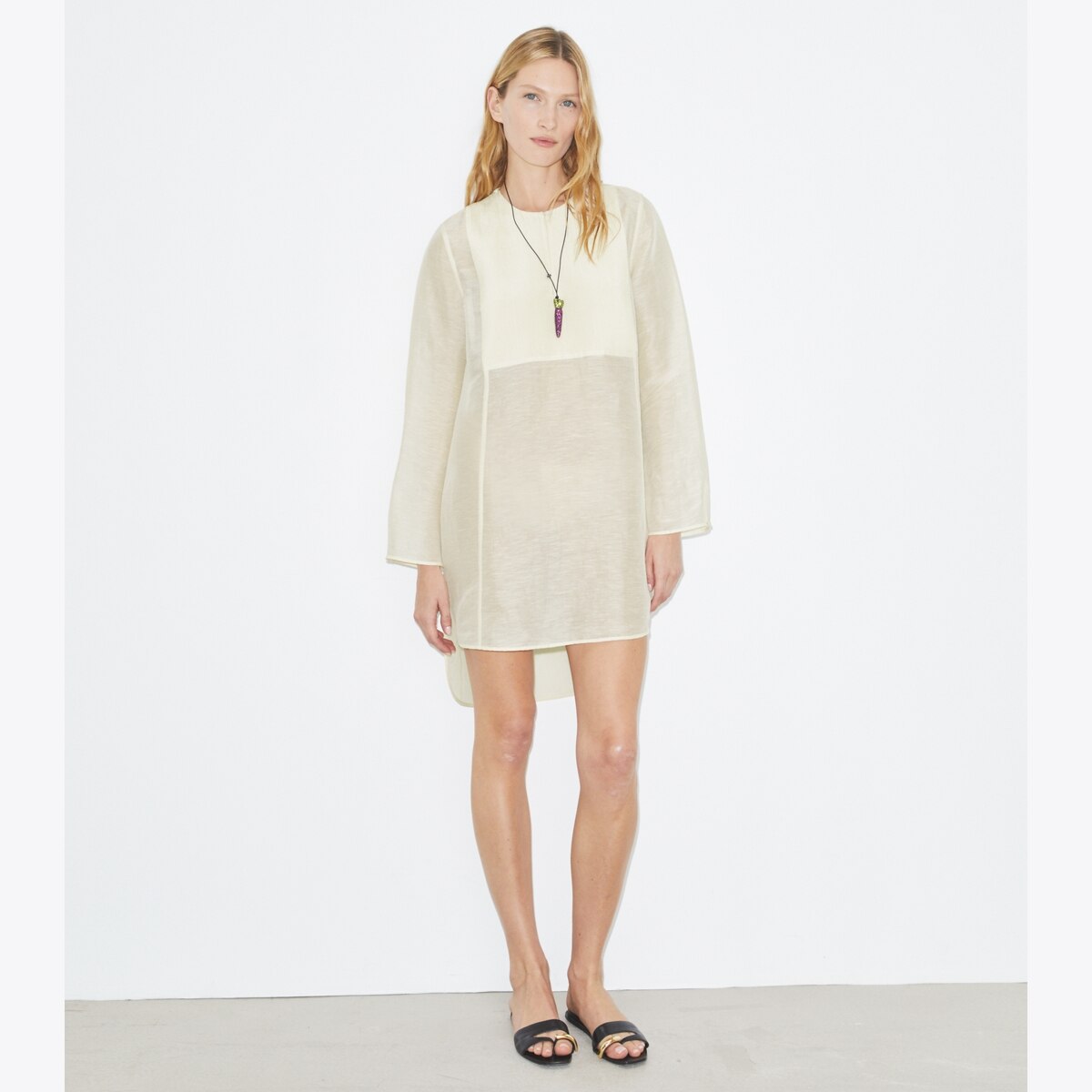 LINEN TUNIC - thumbnail 3