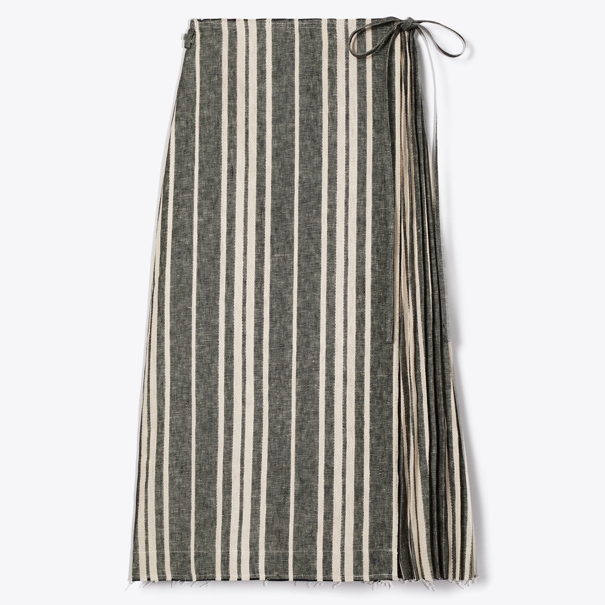 LINEN WRAP SKIRT
