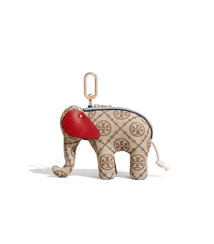 Llavero de elefante T Monogram