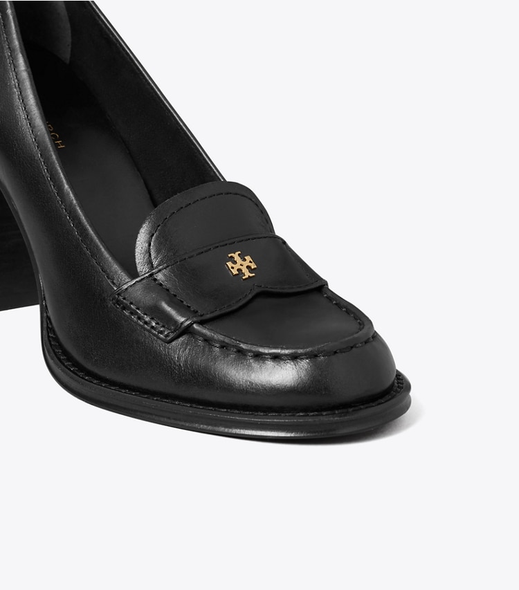 Tory Burch designer heels Loafer Pump in PERFECT BLACK detail