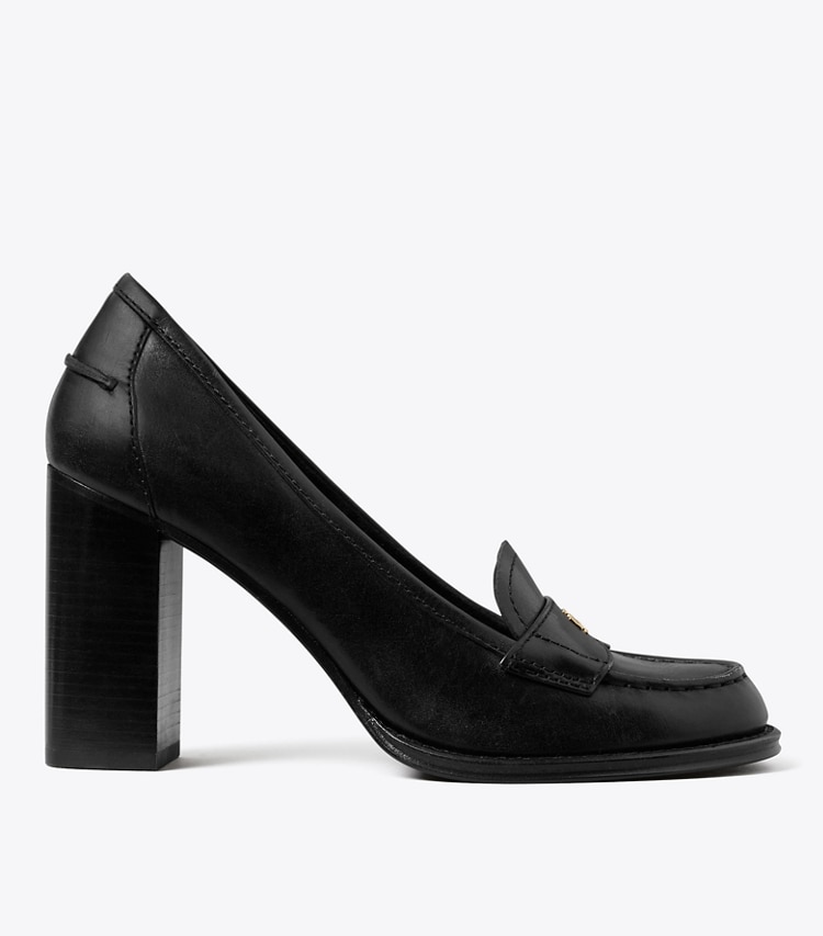 Tory Burch designer heels Loafer Pump in PERFECT BLACK side