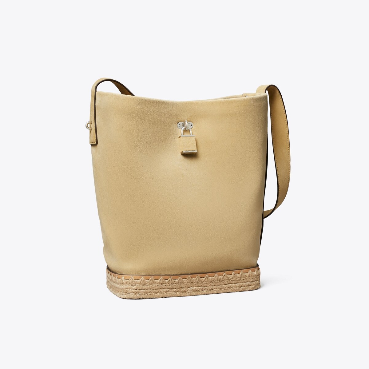 LOCK CROCHET SLIM BUCKET BAG