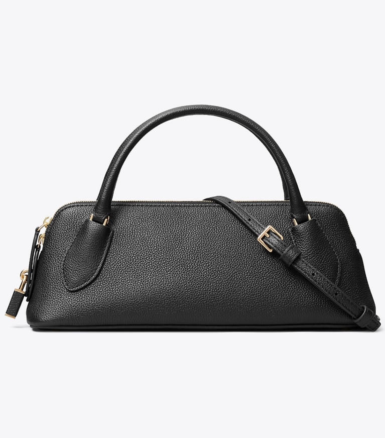 Tory Burch designer crossbody bags Lock Henkeltasche in BLACK front