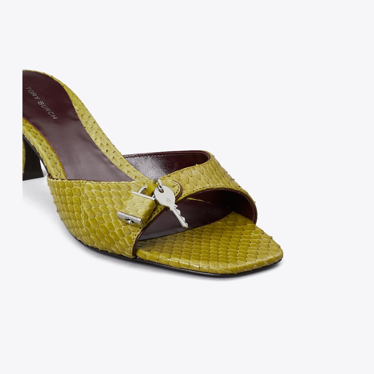 LOCK KITTEN HEEL SANDAL - thumbnail 4