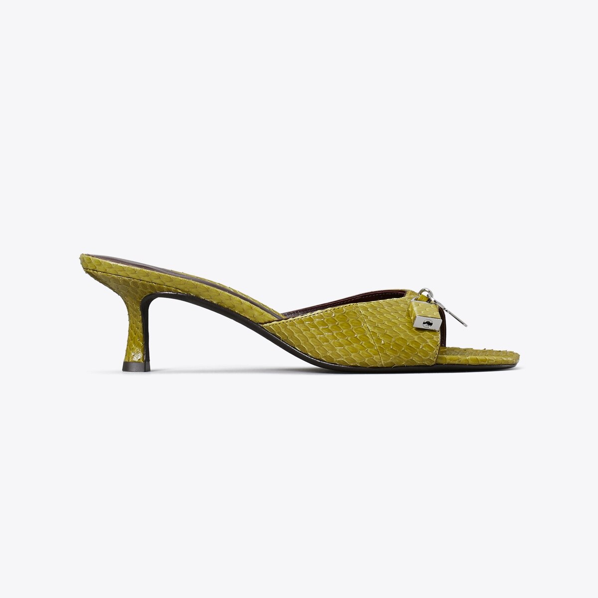 LOCK KITTEN HEEL SANDAL - thumbnail 3