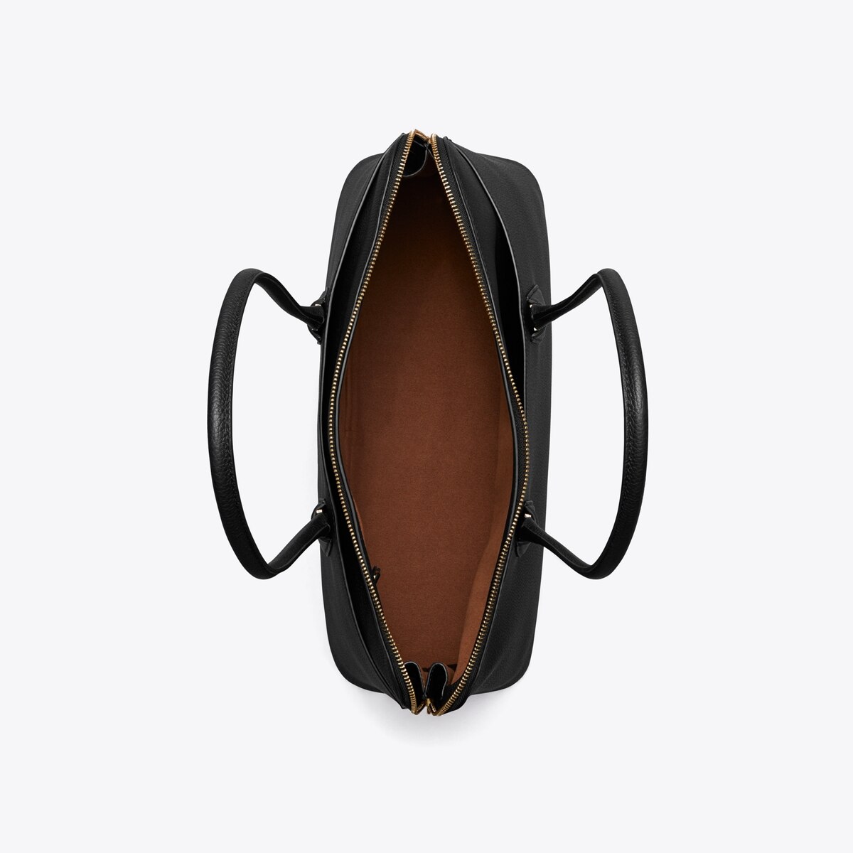 Lock Satchel in black | Tory Burch
