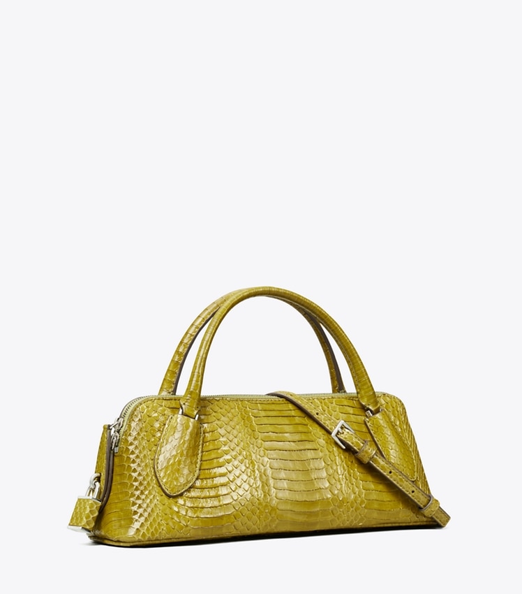 Lock Snake Top Handle Bag by Tory Burch