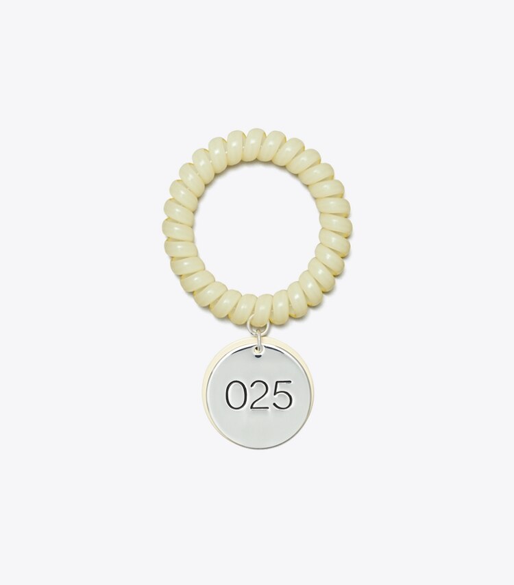 Tory Burch designer armbänder Locker Room Armband in White front