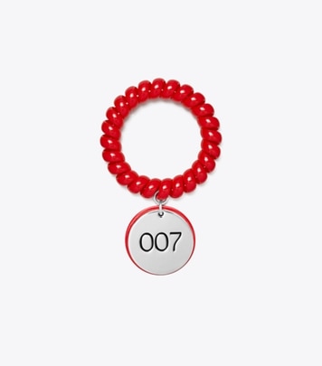 Tory Burch designer bracelets Locker Room Bracelet in Red front