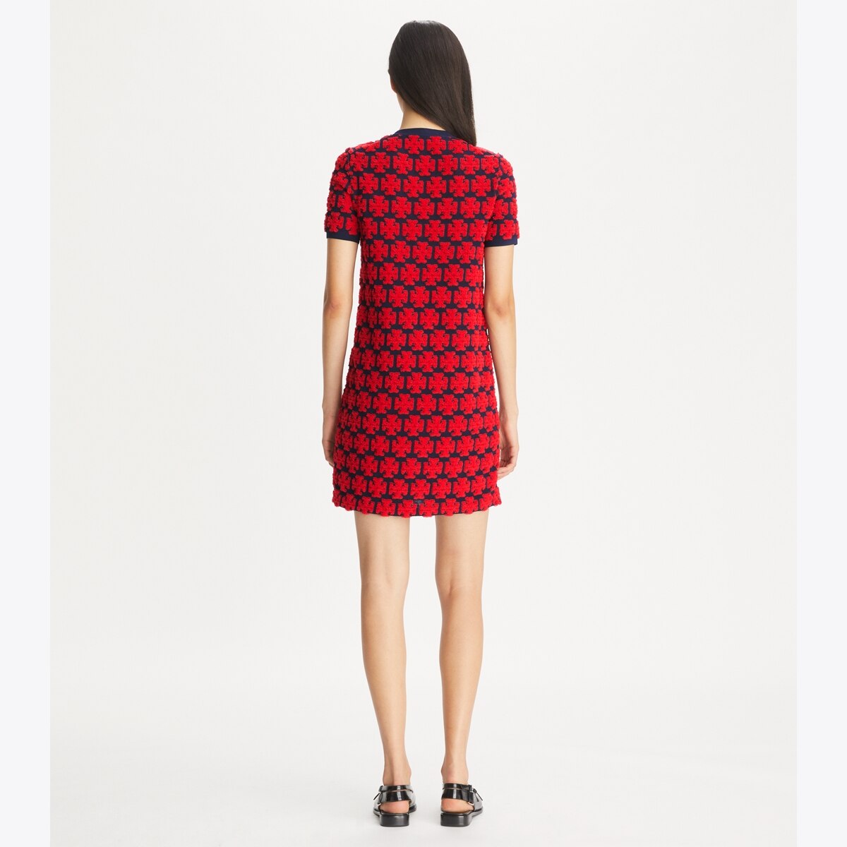 Logo Bouclé Dress: Women's Designer Dresses | Tory Burch