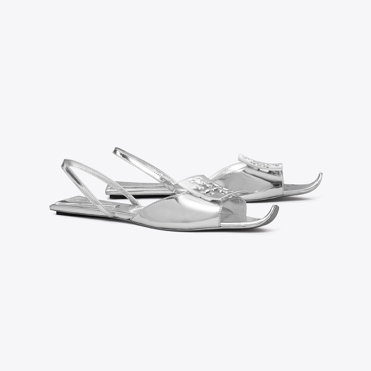 Logo Flat Slingback Sandal: Women's Designer Sandals | Tory Burch