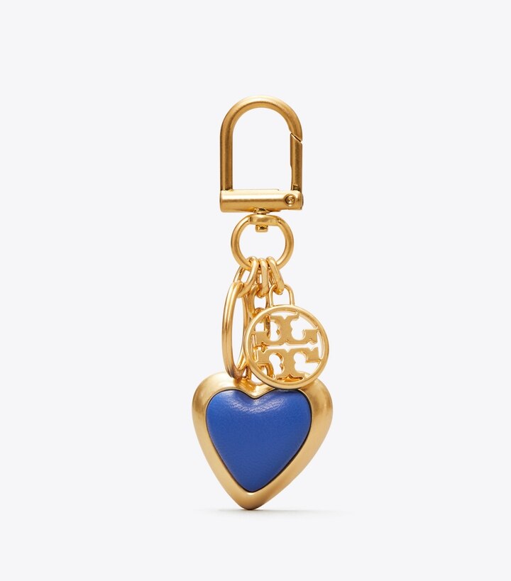 Logo Heart Key Ring: Women's Designer Bag Charms & Key Rings | Tory Burch