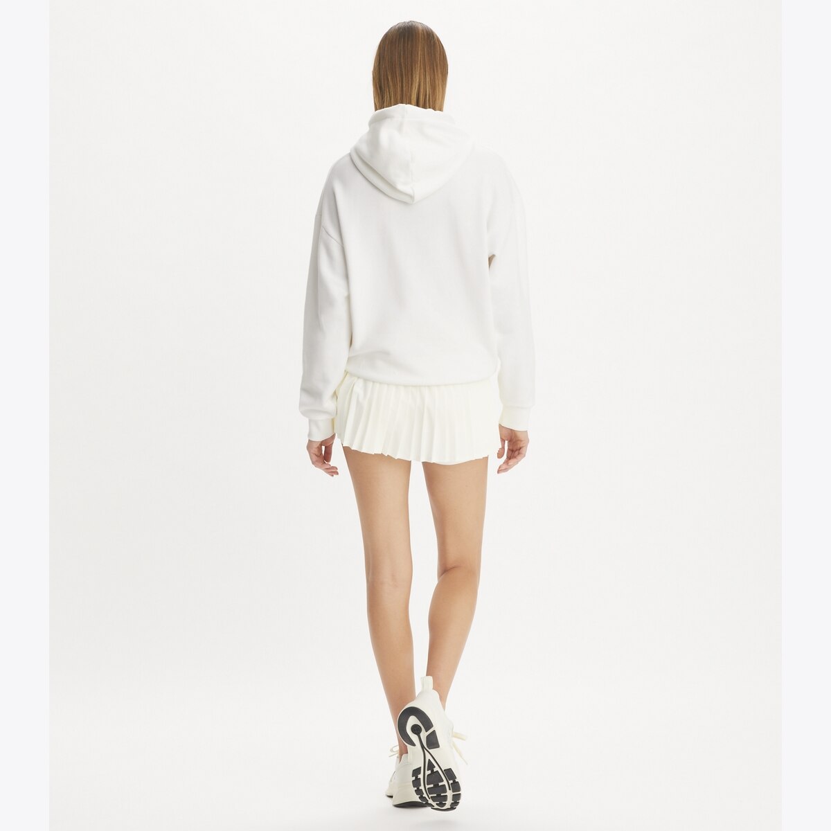 トリーバーチ　ホワイトパーカー Logo Hoodie: Women's Designer Sweaters | Tory Sport