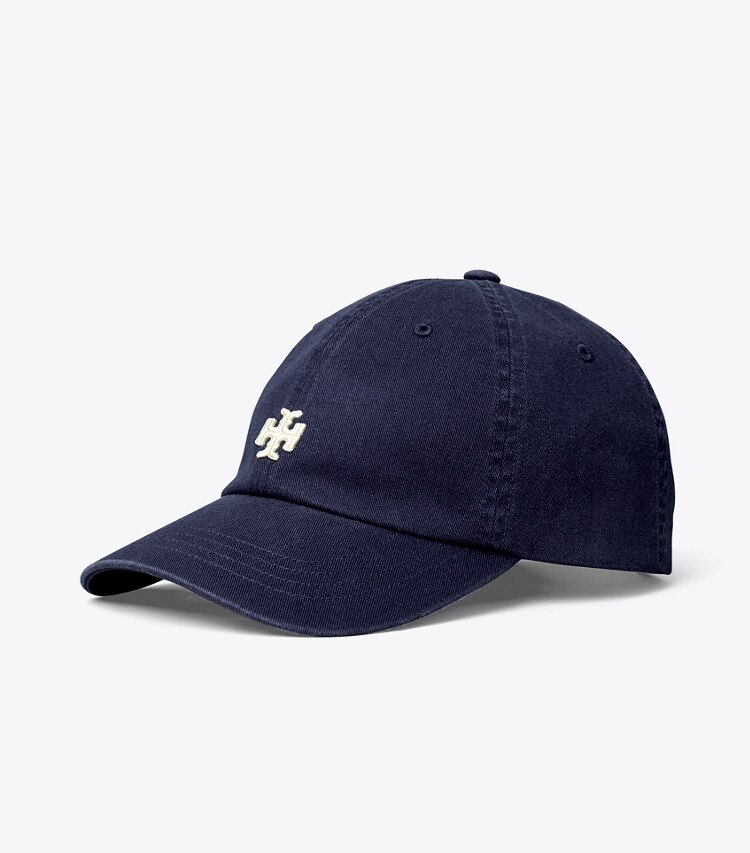 Tory Sport designer mützen Logo-Kappe in Tory Navy angle