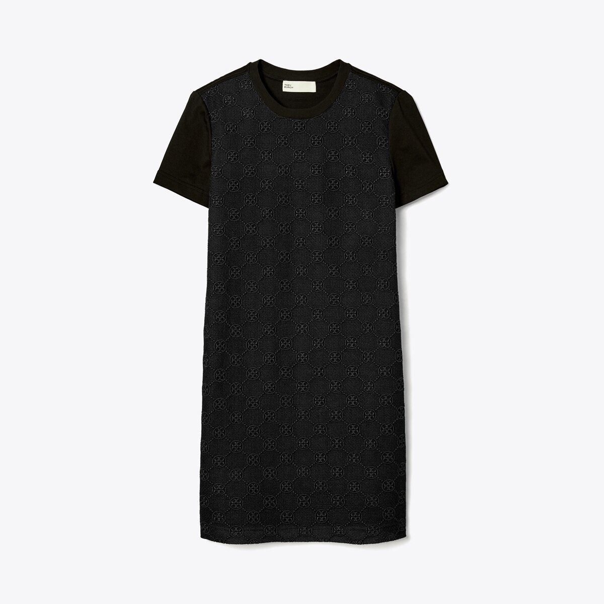 Lace front t shirt dress on sale