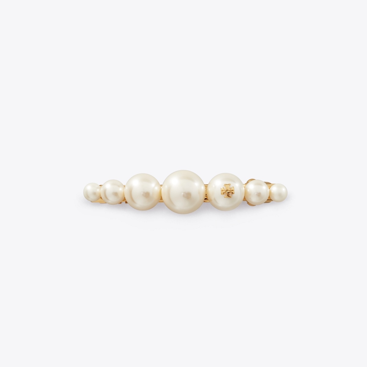 tory burch pearl hair clip