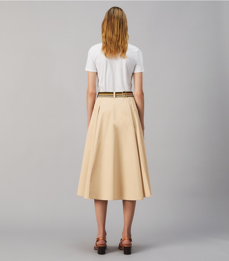 Tory Burch designer tops Logo T-Shirt in White front
