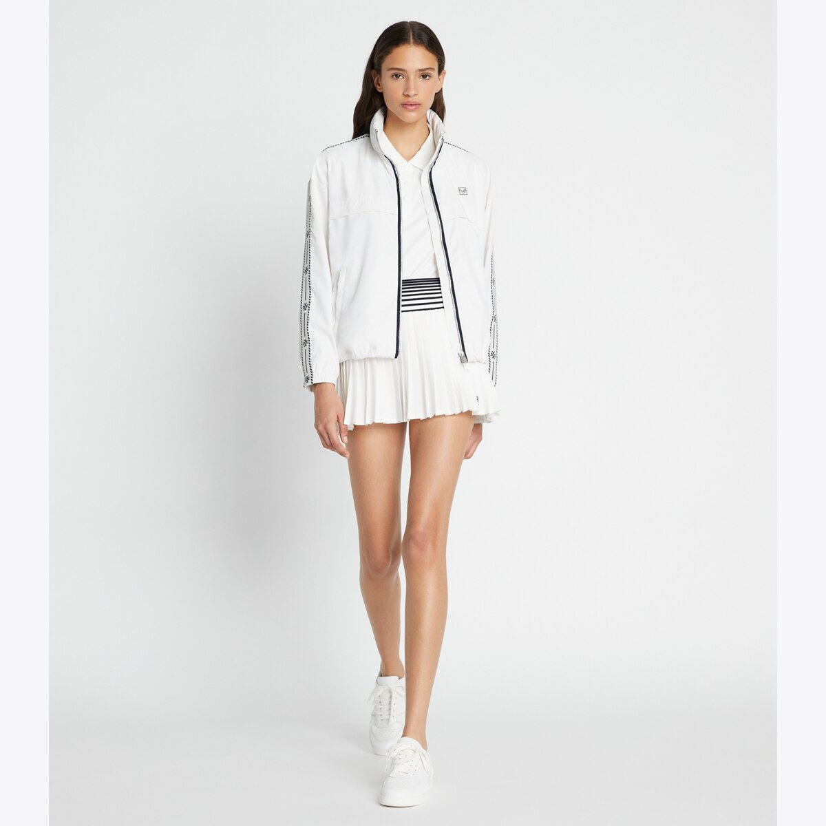 Logo Tape Jacket: Women's Designer Jackets | Tory Burch