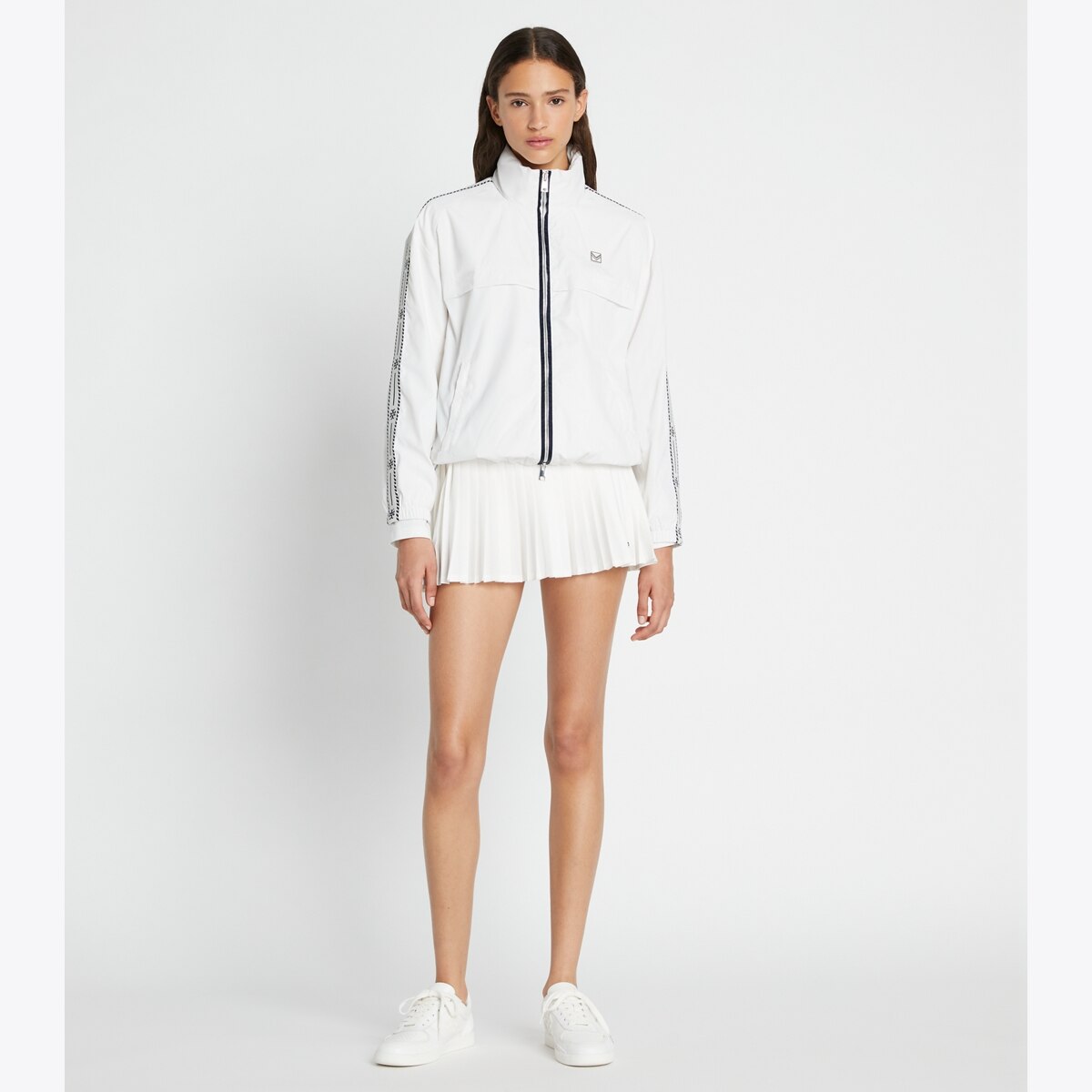 Logo Tape Jacket: Women's Designer Jackets | Tory Burch