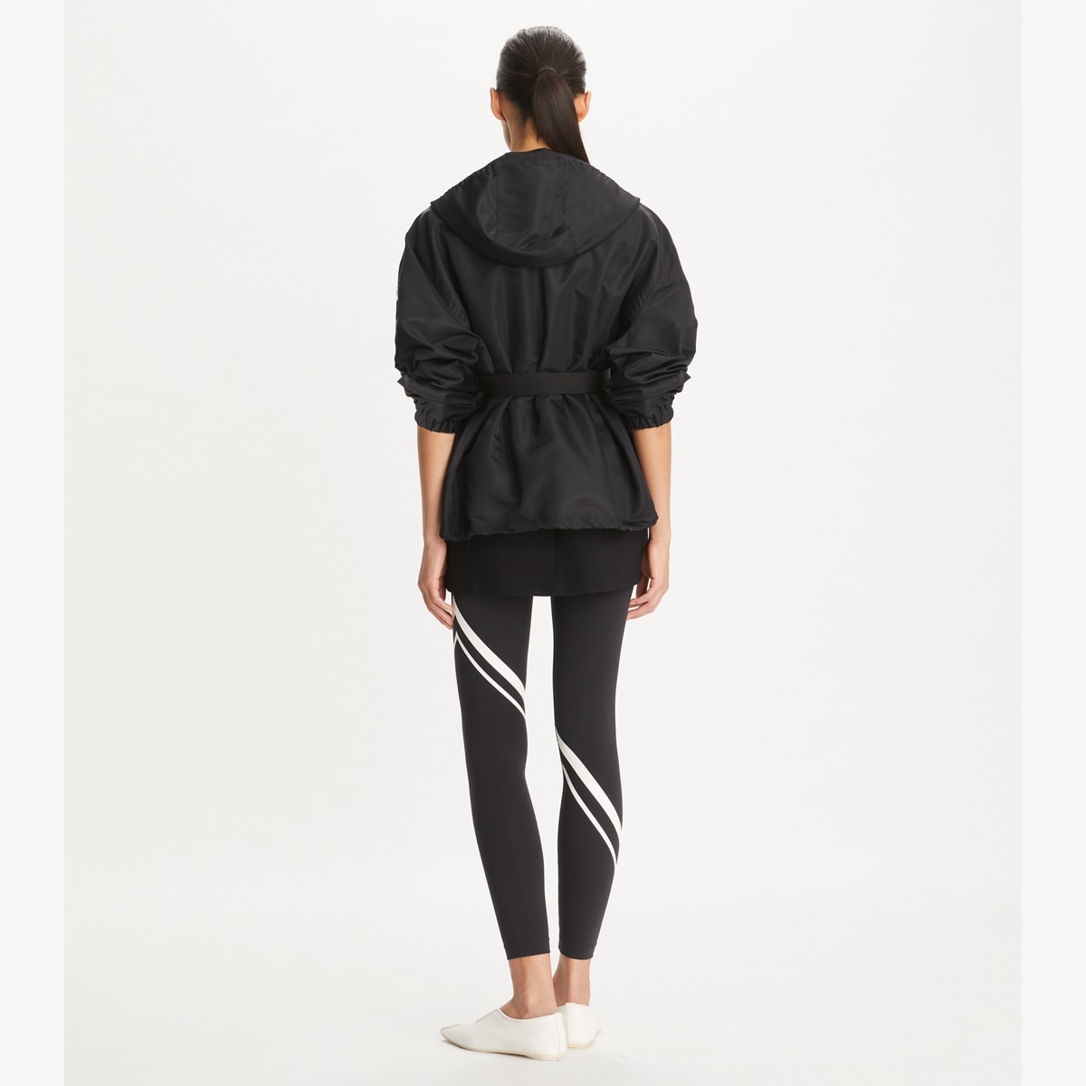 トリーバーチ　ネイビー色ジャケット Logo Tape Jacket: Women's Designer Jackets | Tory Burch