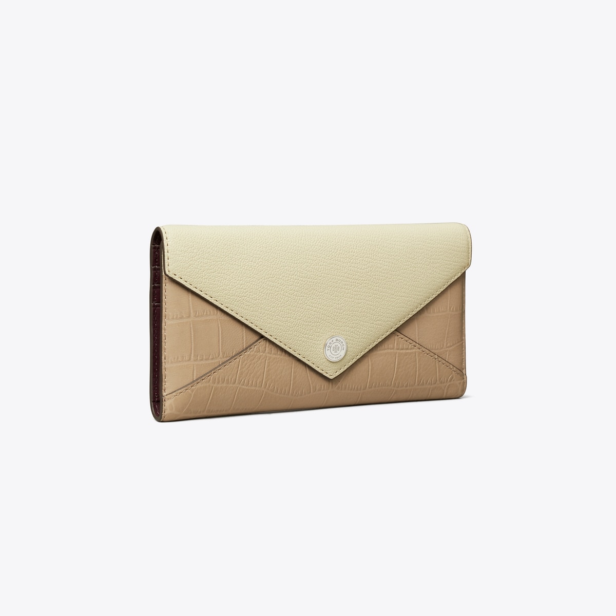 Long Colorblock Envelope Wallet: Women's Designer Wallets | Tory Burch