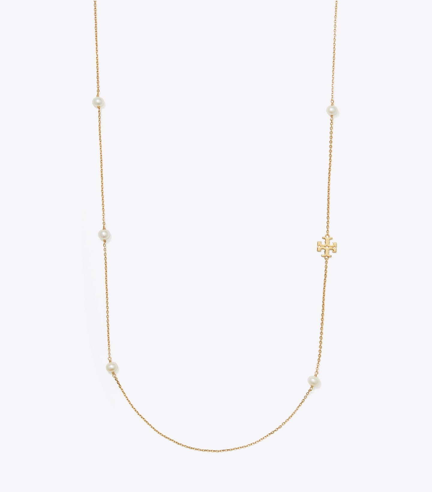 Long Kira Pearl Necklace