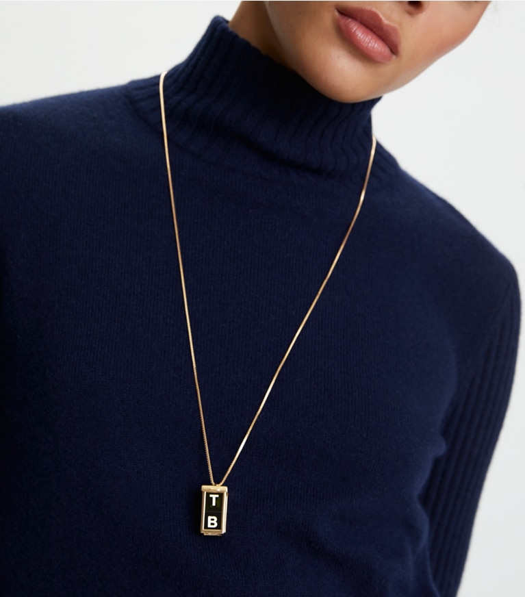 Tory burch discount love necklace