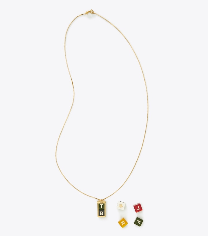 Love Letters Pendant Necklace: Women's Jewelry | Necklaces | Tory Burch EU