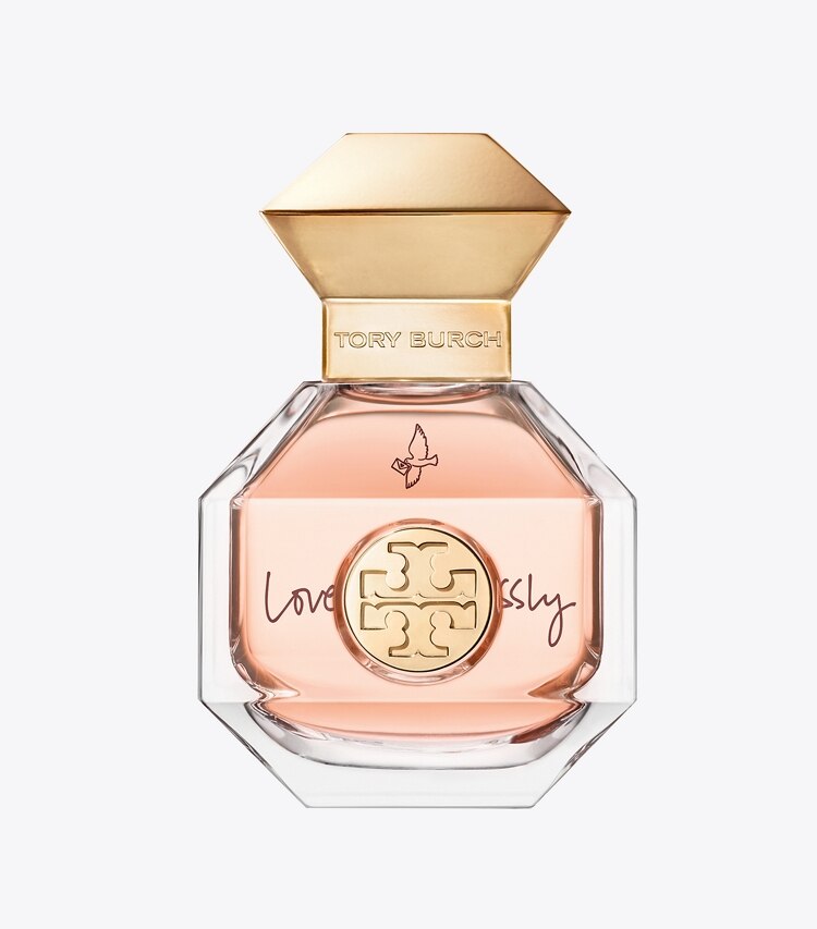 Tory Burch diseñador perfume Love Relentlessly Eau de Parfum en spray - 1.7 oz / 50 ml en Blush Pink frente