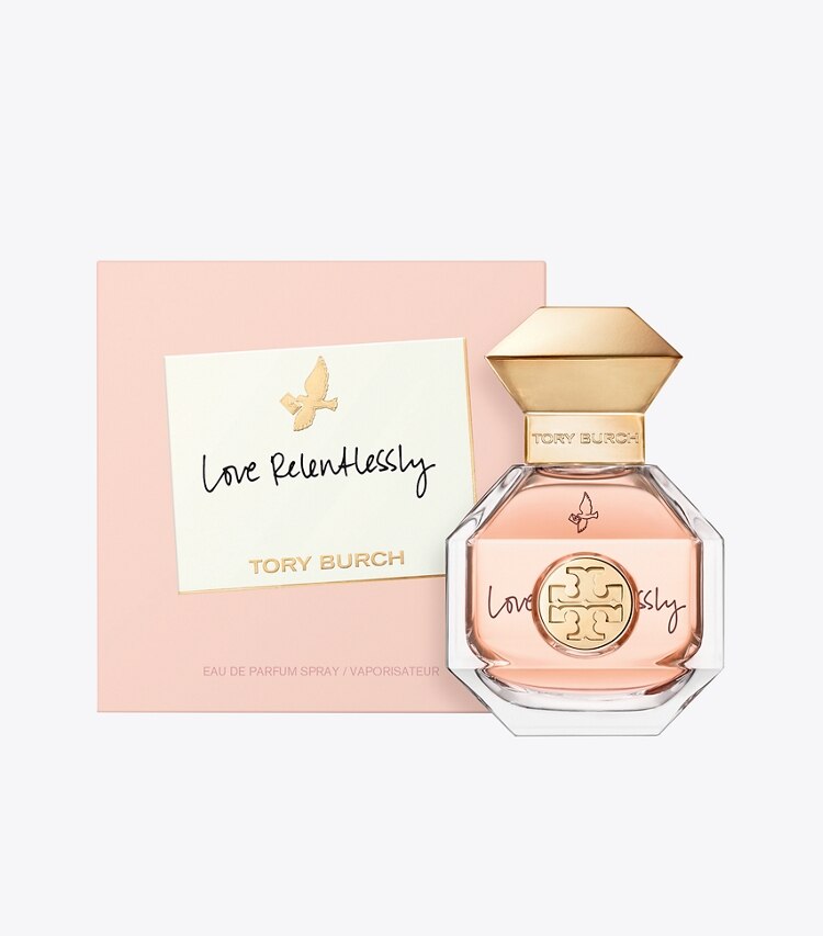 Tory Burch diseñador perfume Love Relentlessly Eau de Parfum en spray - 1.7 oz / 50 ml en Blush Pink grupo
