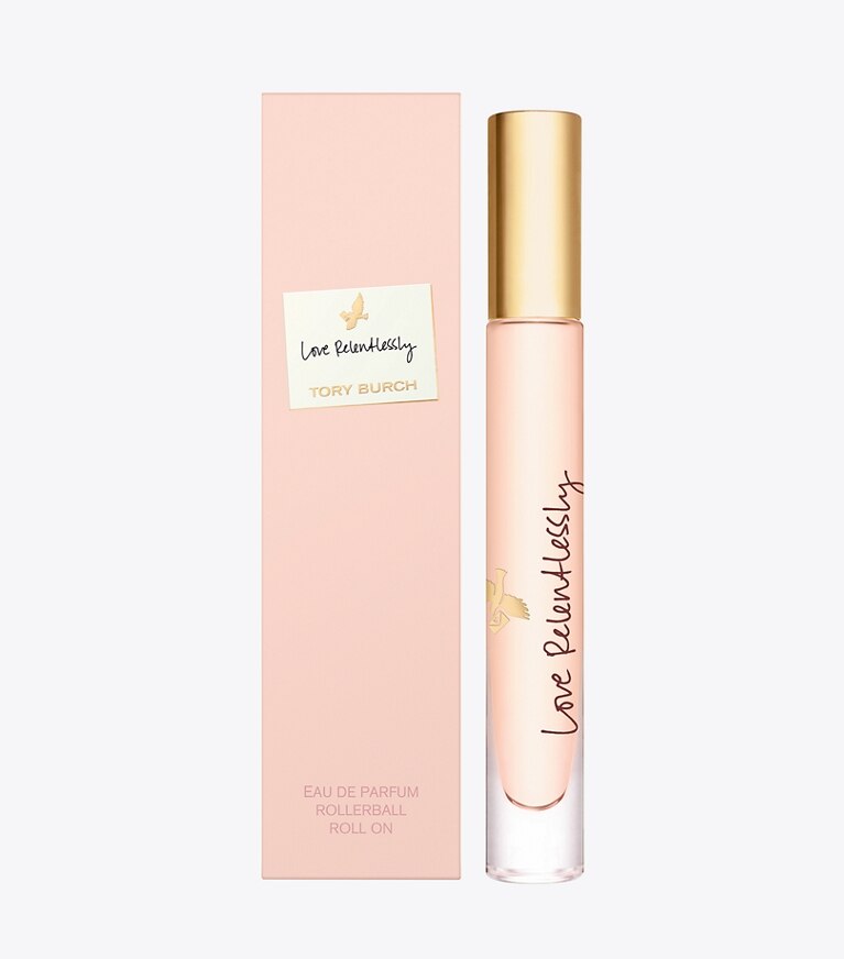Tory Burch designer fragrance-beauty-sprays Love Relentlessly Eau de Parfum Rollerball in Blush Pink front
