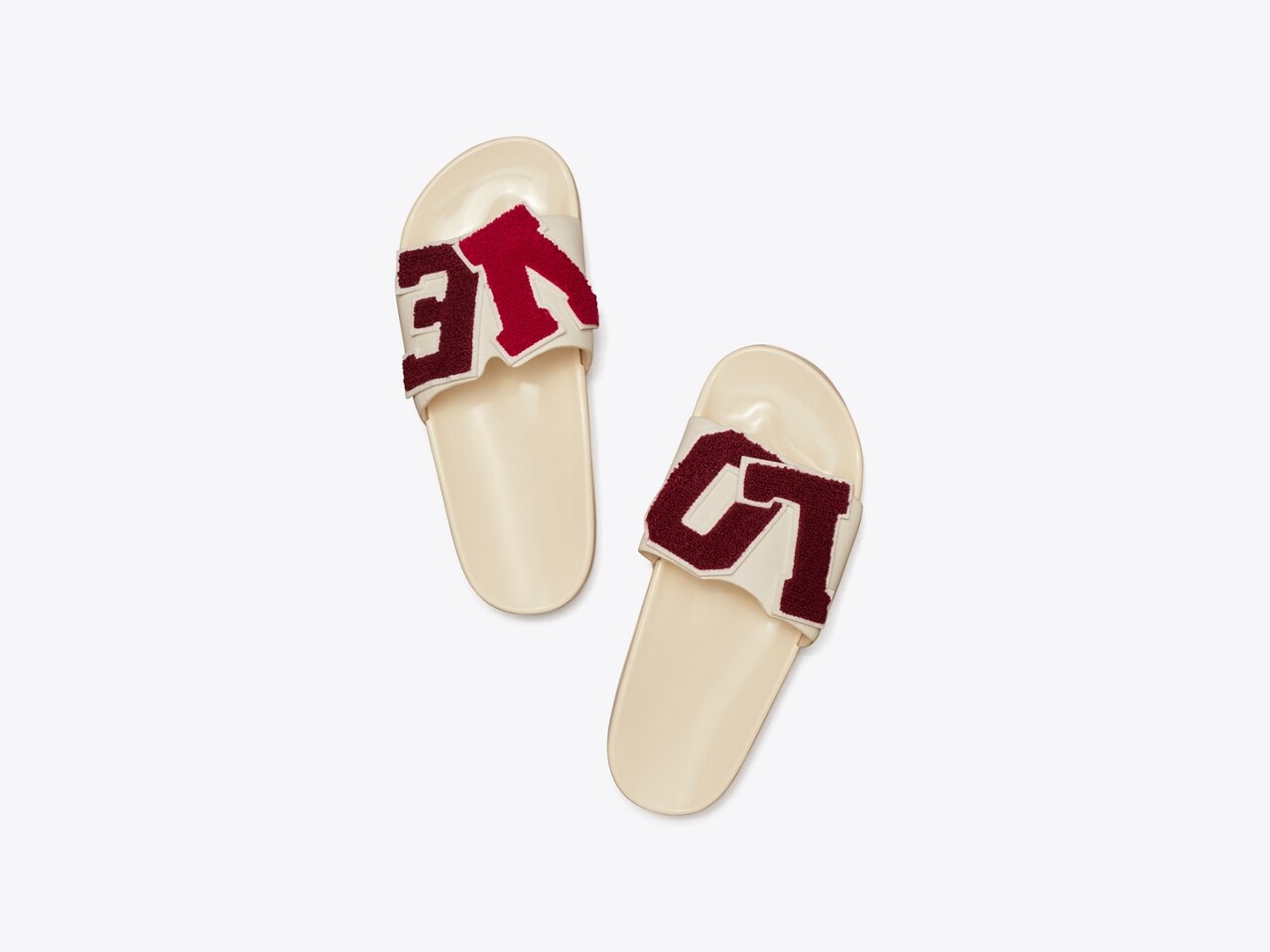 Tory burch 2024 white slides