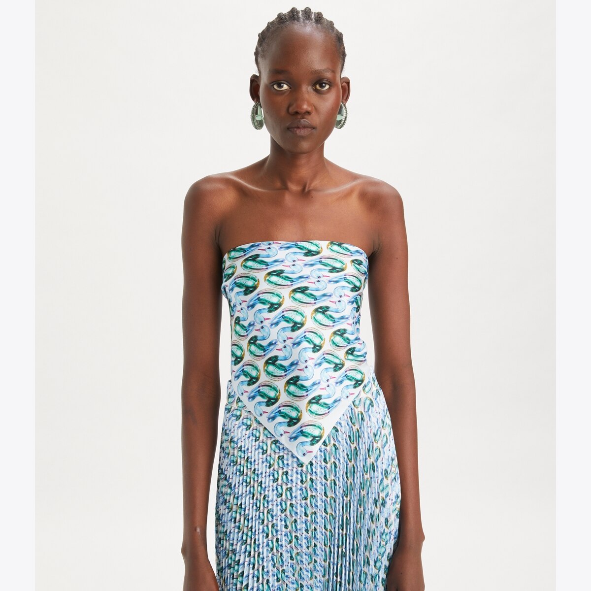 Lucky Duck Neckerchief: Women's Designer Scarves | Tory Burch