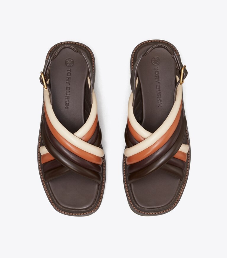 Tory Burch designer サンダル ラグソール サンダル in Multi-Color angle