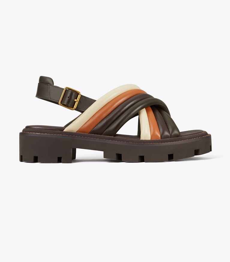 Tory Burch designer サンダル ラグソール サンダル in Multi-Color angle